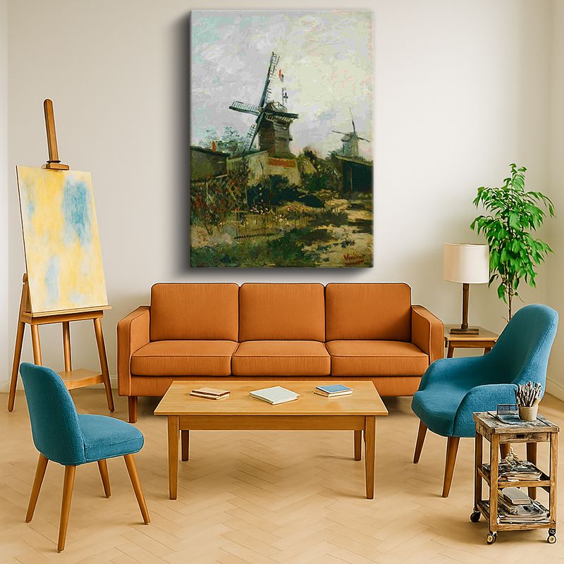 Ressam Kanvas Tablo 256